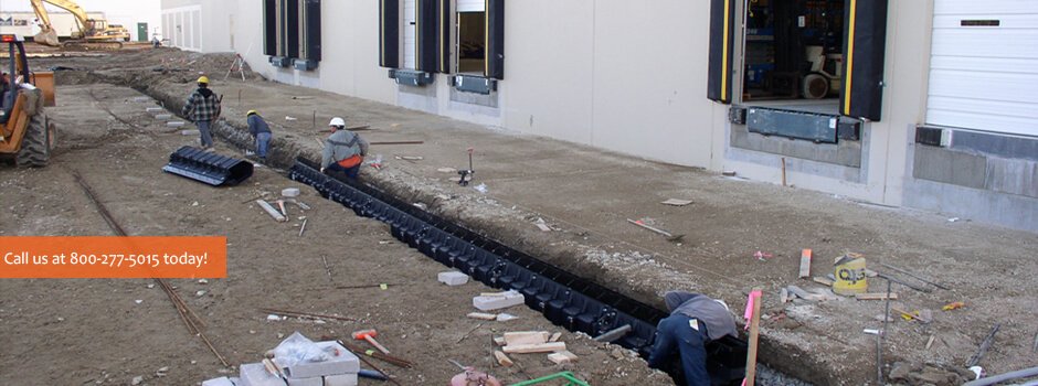 poly trench drains